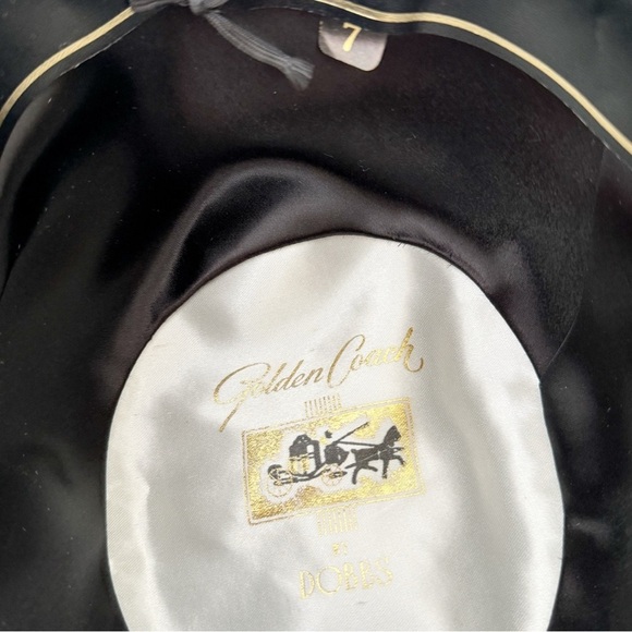 DOBBS vintage wool and feather fedora  (small) - Picture 7 of 7